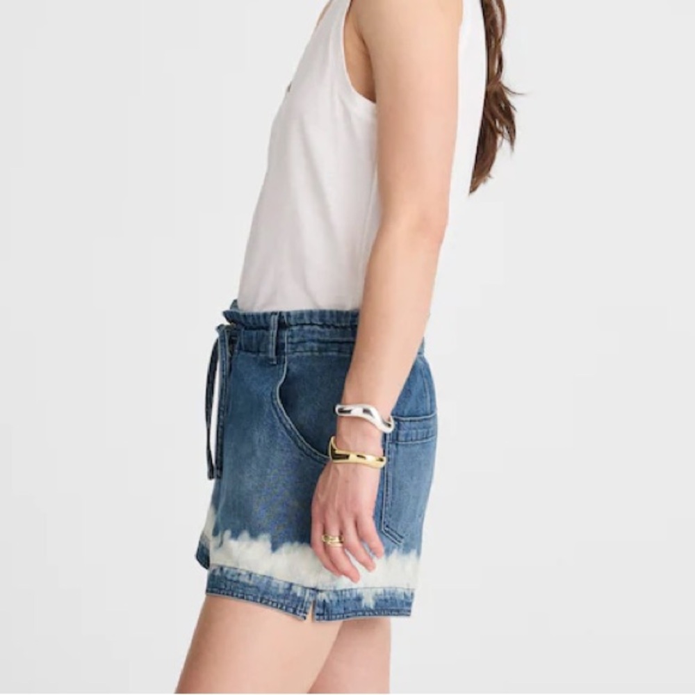 Madewell Denim Tie-Waist Shorts - Size Small - NEW WITH TAGS!! women’s - Picture 10 of 11
